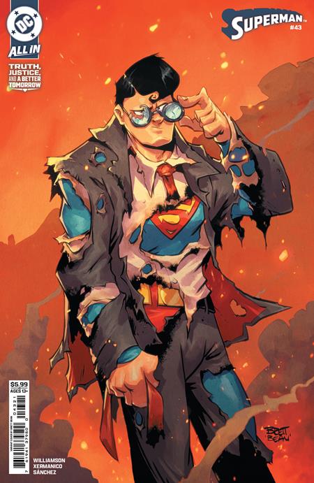 Superman #43 Cover B Brett Bean Variant