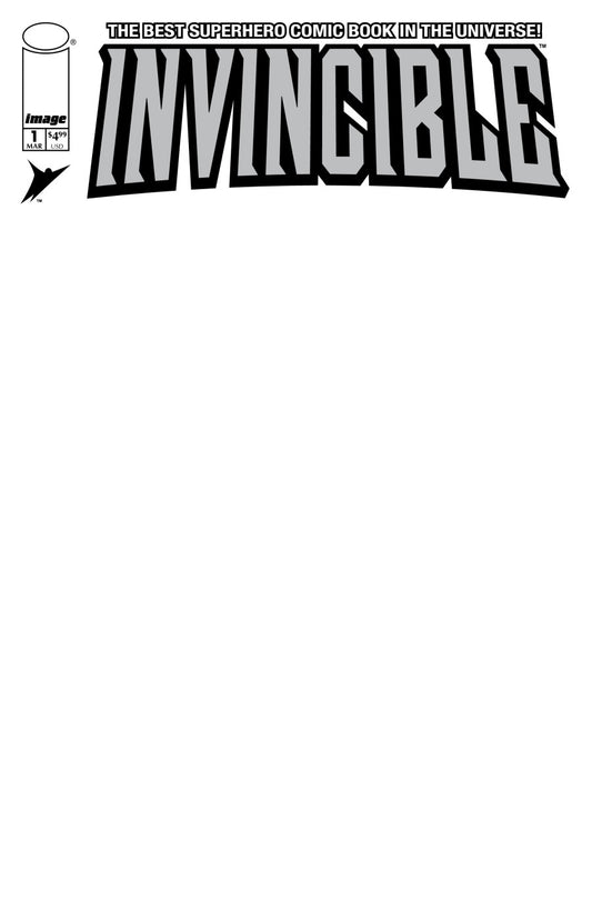 Invincible #1 Cover D Blank 2026 Edition