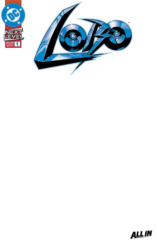 Lobo #1 Cover F Blank Variant