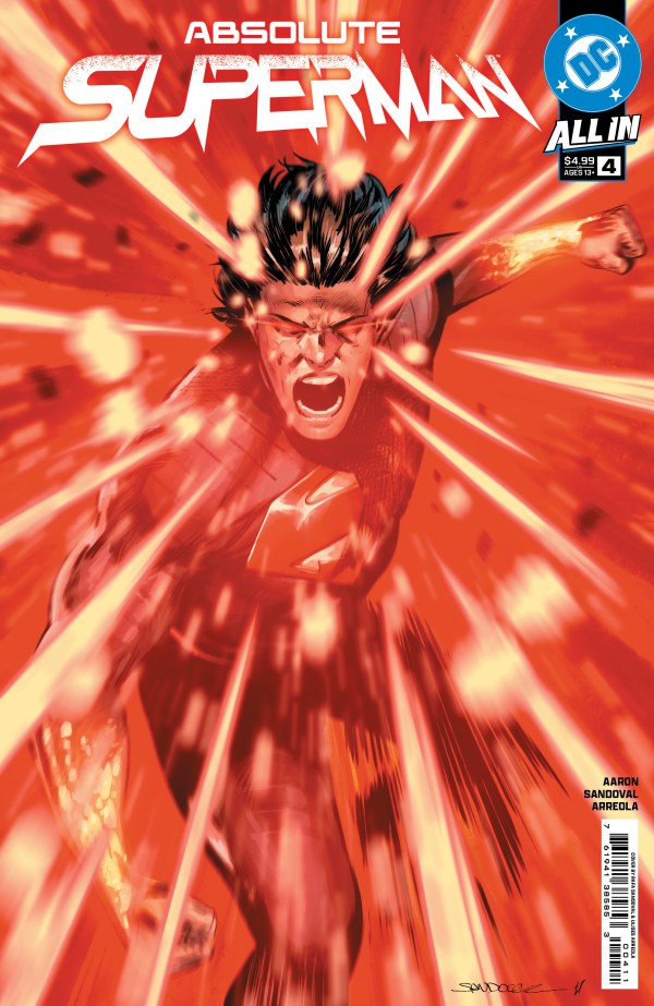 Absolute Superman #4 Cvr A by Rafa Sandoval English Limited Edition for MENA region