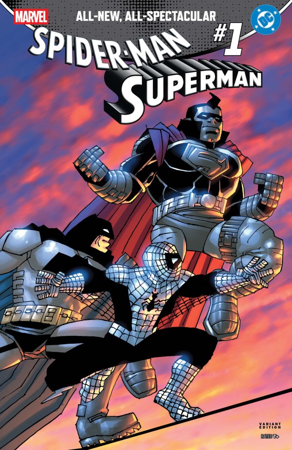Marvel DC Spider-Man/Superman #1 Frank Miller RI 1:50
