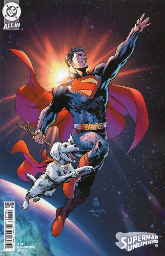 Superman Unlimited #1 Cover G Jim Lee Superman Month Variant
