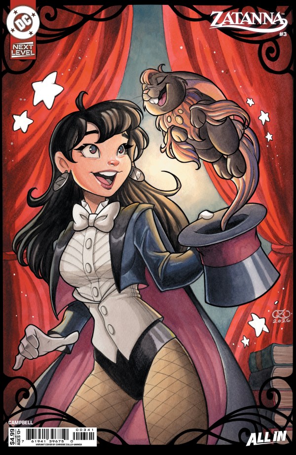 Zatanna #3 Cover D Chrissie Zullo Uminga Variant