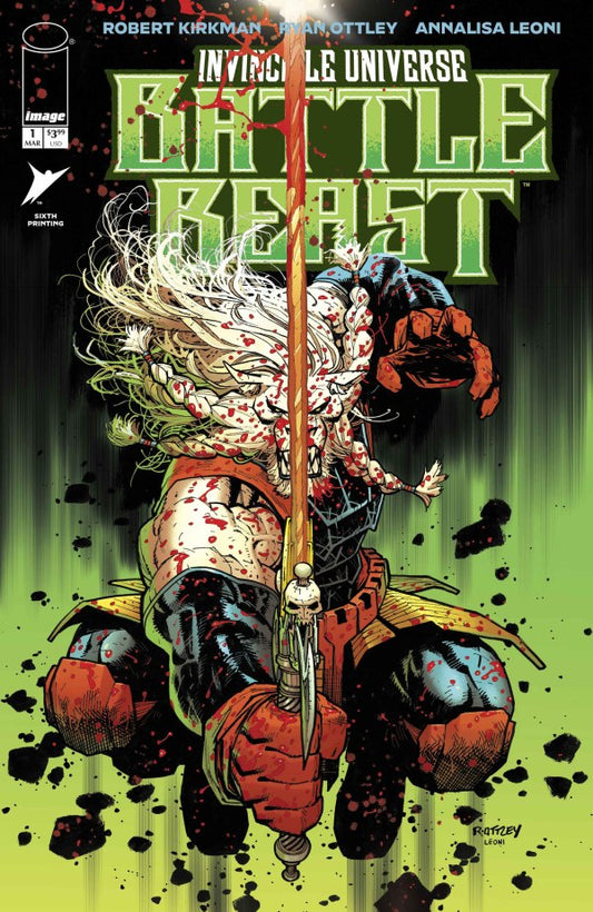 Invincible Universe: Battle Beast #1 6th Printing Ryan Ottley
