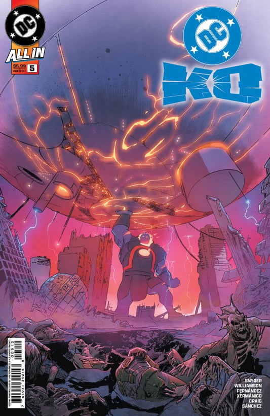 DC K.O. #5 2nd Printing Javier Fernández