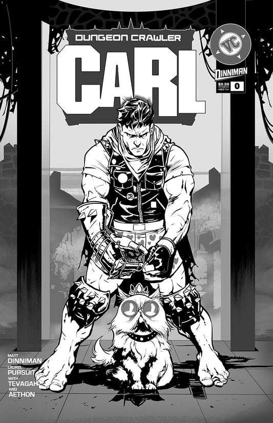 Dungeon Crawler Carl Special Edition #0 Cover B Nathan Gooden Black & White Absolute Batman 1 Homage Variant
