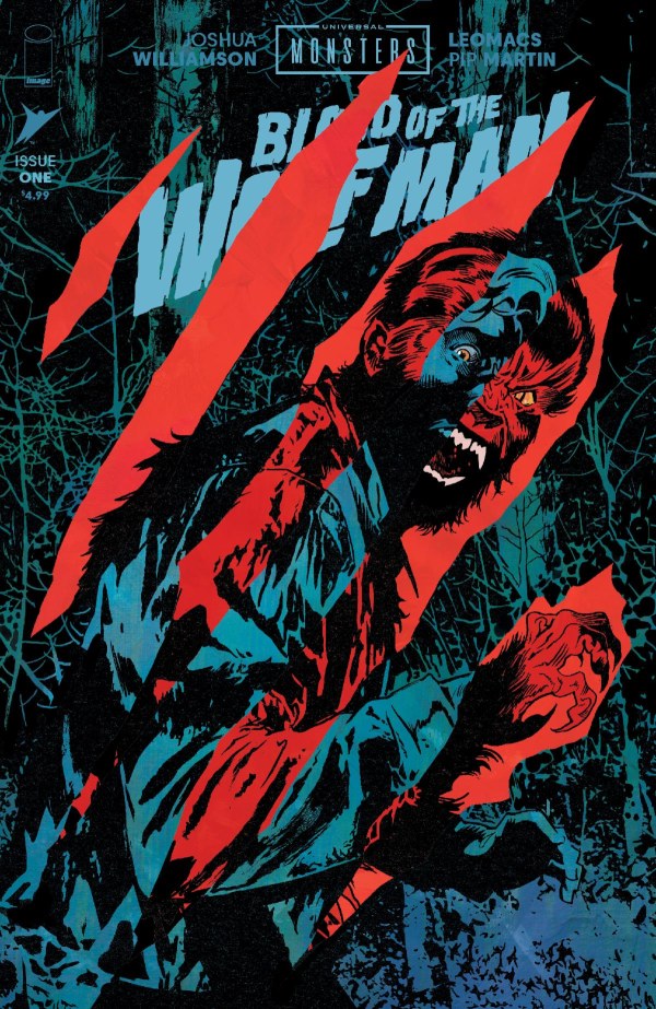 Universal Monsters: Blood of the Wolf Man #1 Cover I Michael Walsh Die-Cut Foil Variant