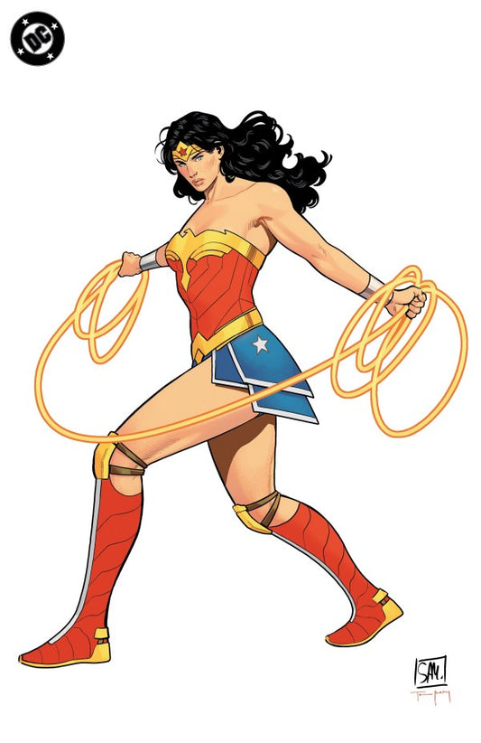 Wonder Woman #31 Cover G Daniel Sampere Corner Box Spot Foil Virgin Variant