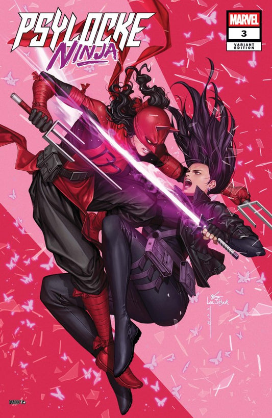 Psylocke: Ninja #3 InHyuk Lee Versus Elektra Variant
