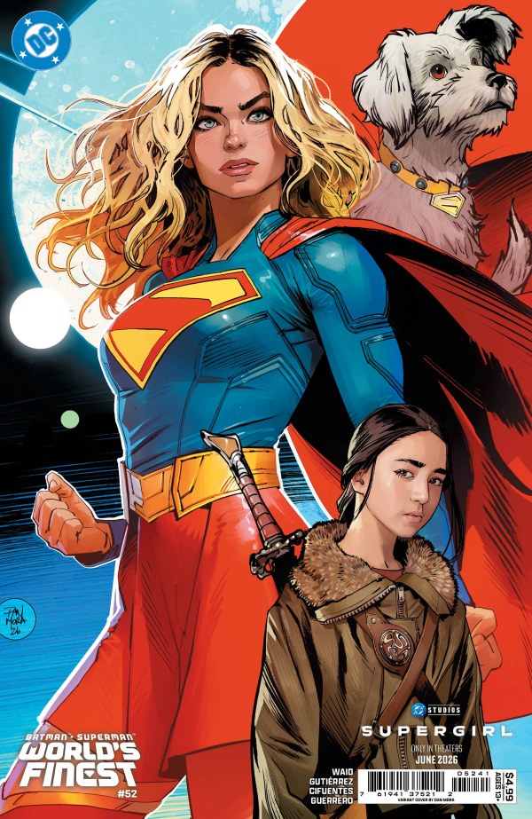 Batman / Superman: World's Finest #52 Cover D Dan Mora Supergirl Movie Variant