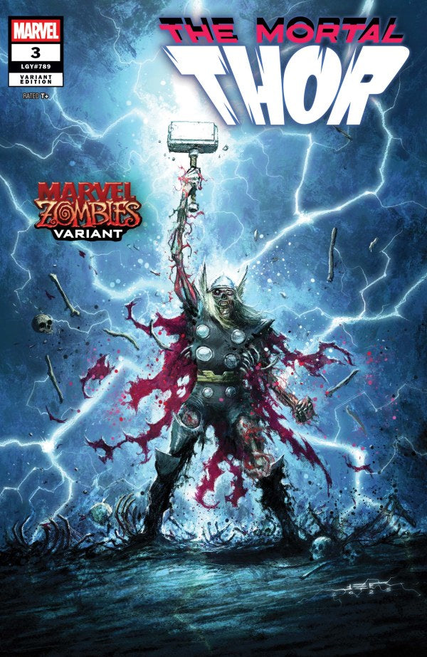 The Mortal Thor #3 Juan Ferreyra Marvel Zombies Variant