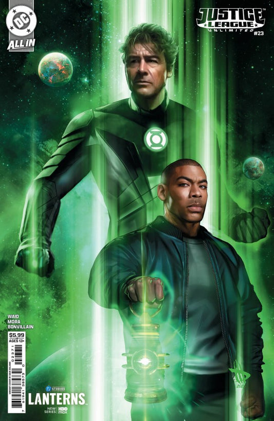 Justice League Unlimited #23 Cover G Dave Wilkins Lanterns Variant