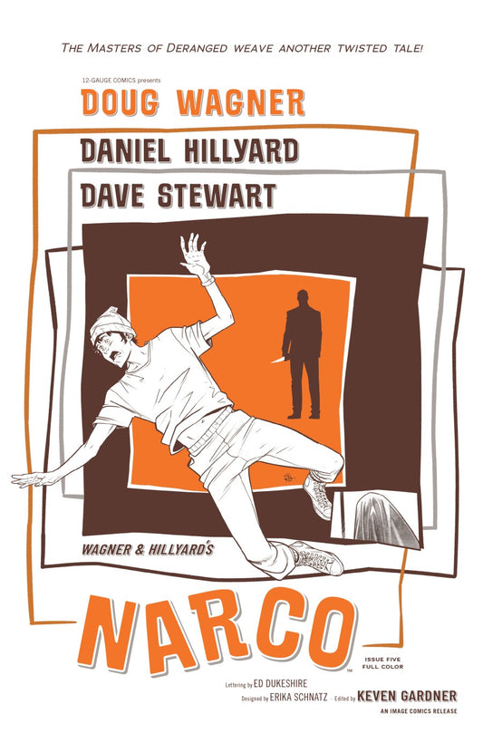 Narco #5 Cover B Daniel Hillyard North by Northwest Homage Variant
