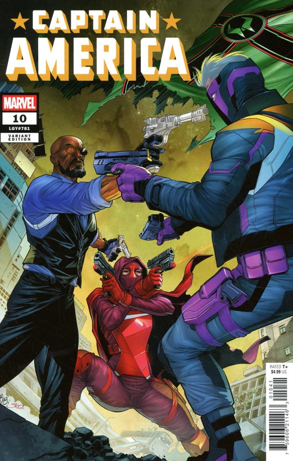 Captain America #10 Paco Diaz Variant