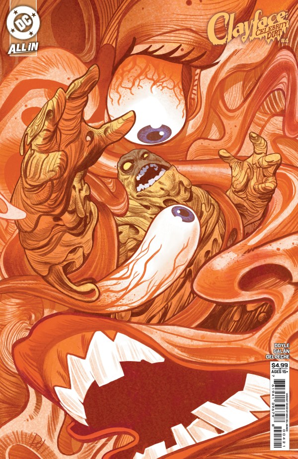 Clayface: Celebrity Dirt #4 Cover B Mike Del Mundo Variant
