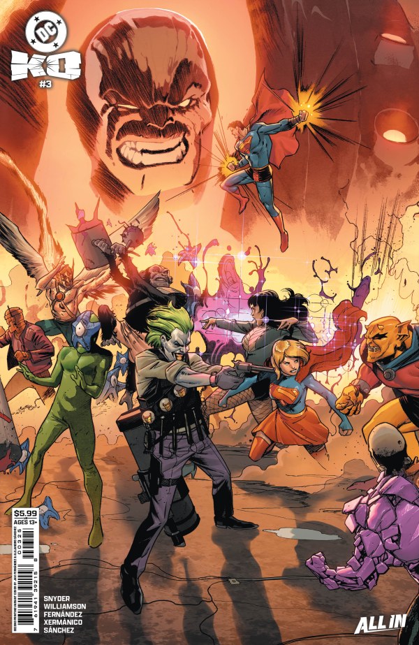 DC K.O. #3 2nd Printing Javier Fernández Connecting