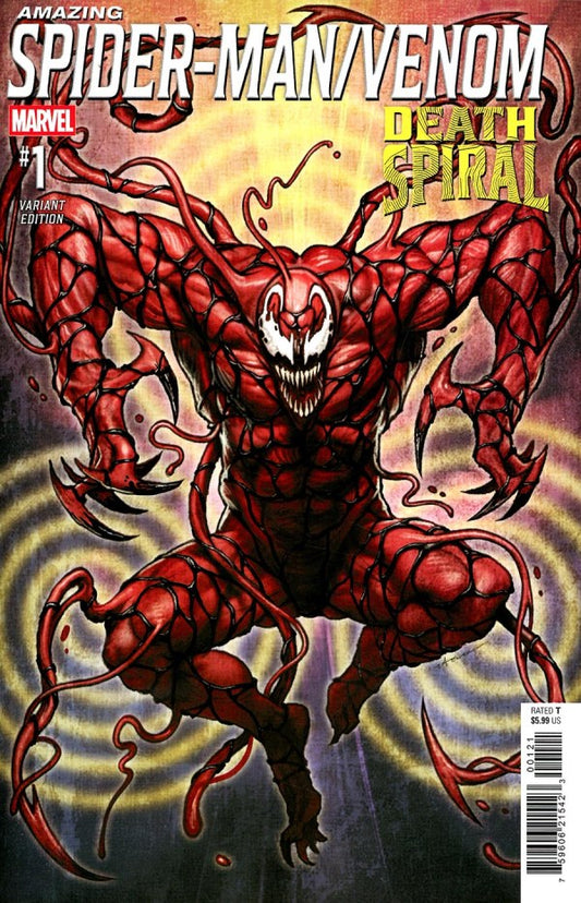 Amazing Spider-Man / Venom: Death Spiral #1 Stonehouse Carnage Variant