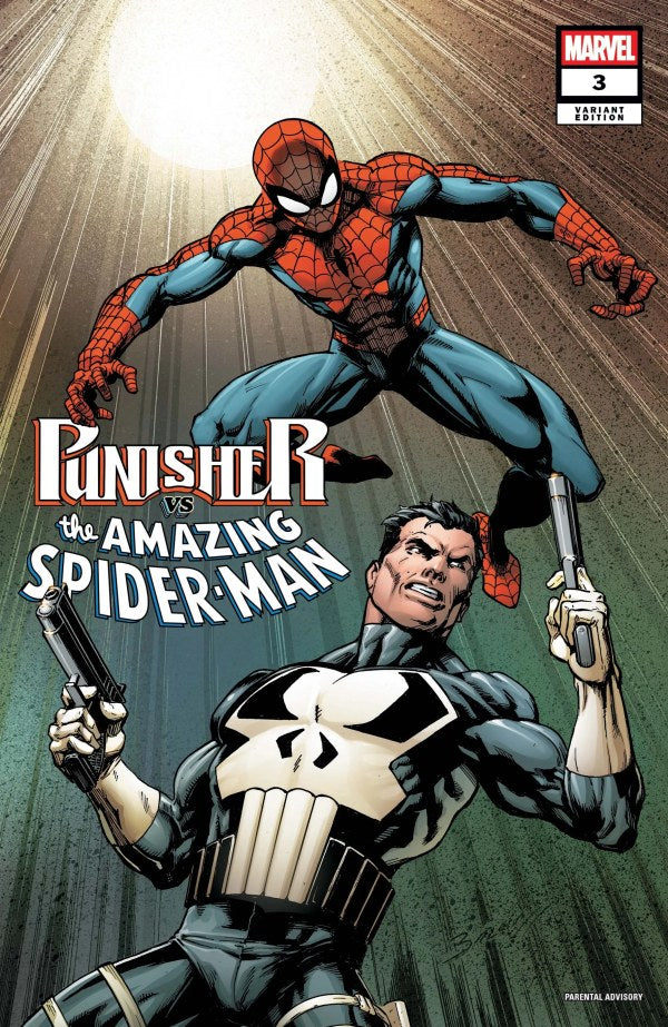 Punisher vs. Spider-Man #3 Mark Bagley Variant