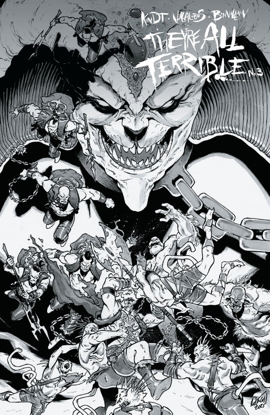 They're All Terrible #3 Cover B Robert Gill Variant