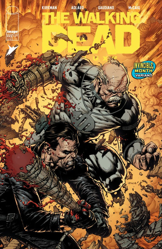 The Walking Dead Deluxe #132 Cover F David Finch Invincible Team-Up Variant