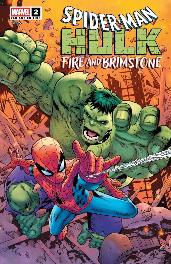 Spider-Man / Hulk: Fire and Brimstone #2 Greg Land Variant
