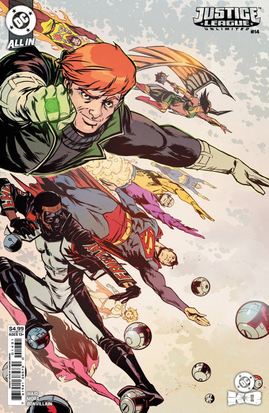 Justice League Unlimited #14 Cover B Sanford Greene Variant