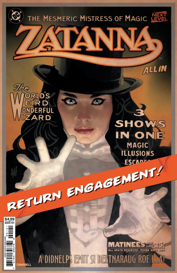 Zatanna #1 Cover C Adam Hughes Variant
