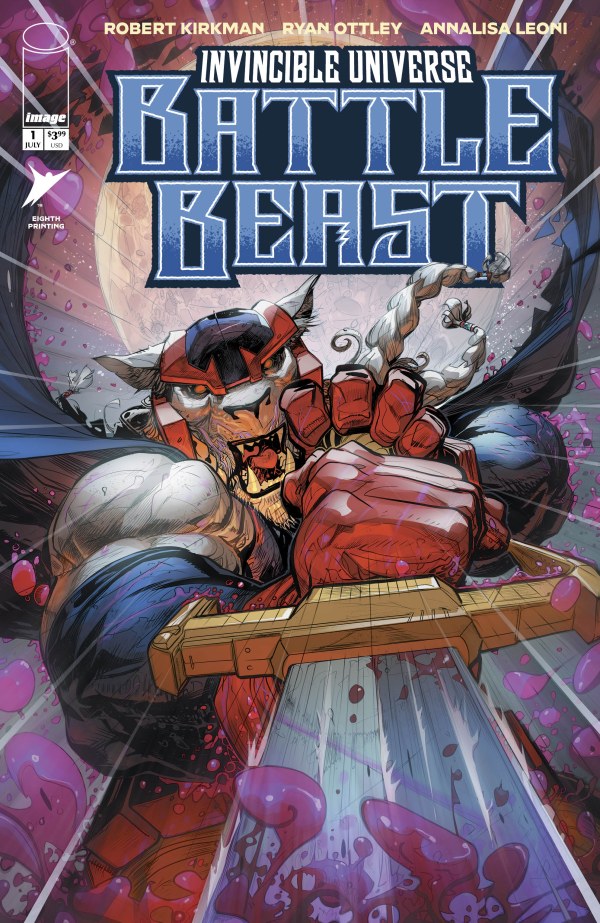 Invincible Universe: Battle Beast #1 8th Printing Howard Porter