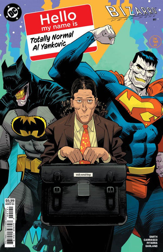 Bizarro: Year None #1 Cover D Dan Mora Totally Normal Al Yankovic Cameo Variant