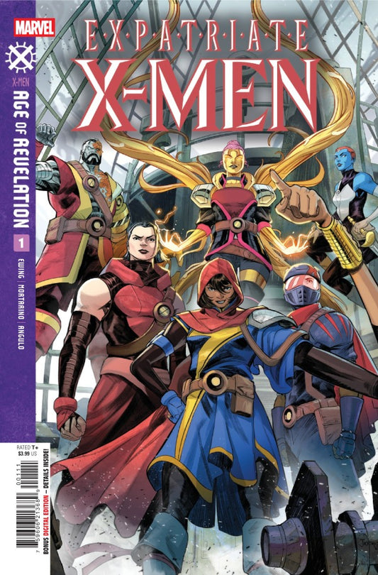 Expatriate X-Men #1 cvr A by Francesco Mortarino