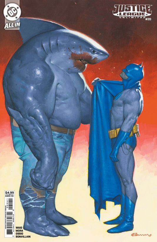 Justice League Unlimited #20 Cover D Fabrizio De Tommaso Variant