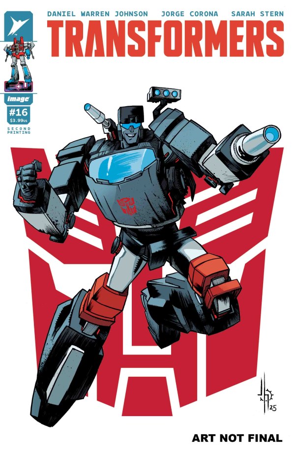 Transformers #16 2nd Printing Jason Howard Trailbreaker