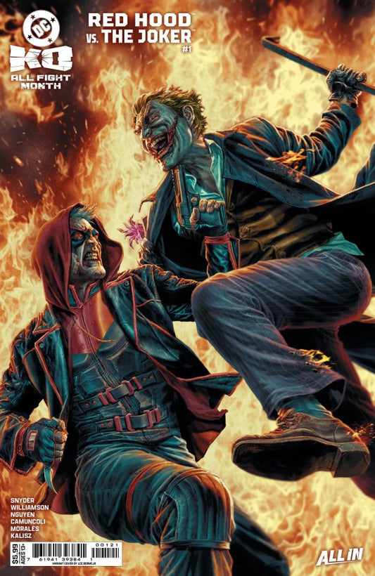 DC K.O.: The Joker vs. Red Hood #1 Cover C Lee Bermejo Variant