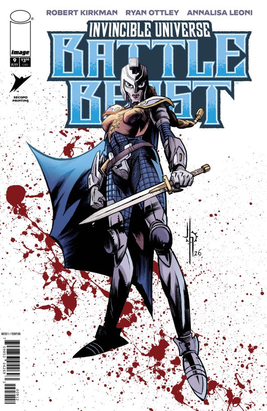 Invincible Universe: Battle Beast #9 2nd Printing Jason Howard