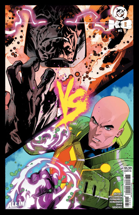 DC K.O. #5 Cover G Dan Mora Bracket Variant