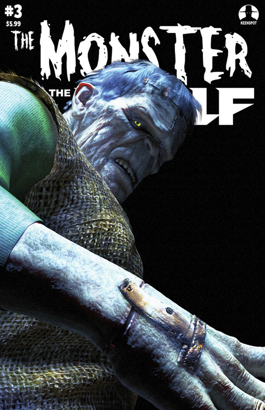 Mark Spears Monsters: The Monster and the Wolf #3 Cover B Mark Spears The Monster Variant