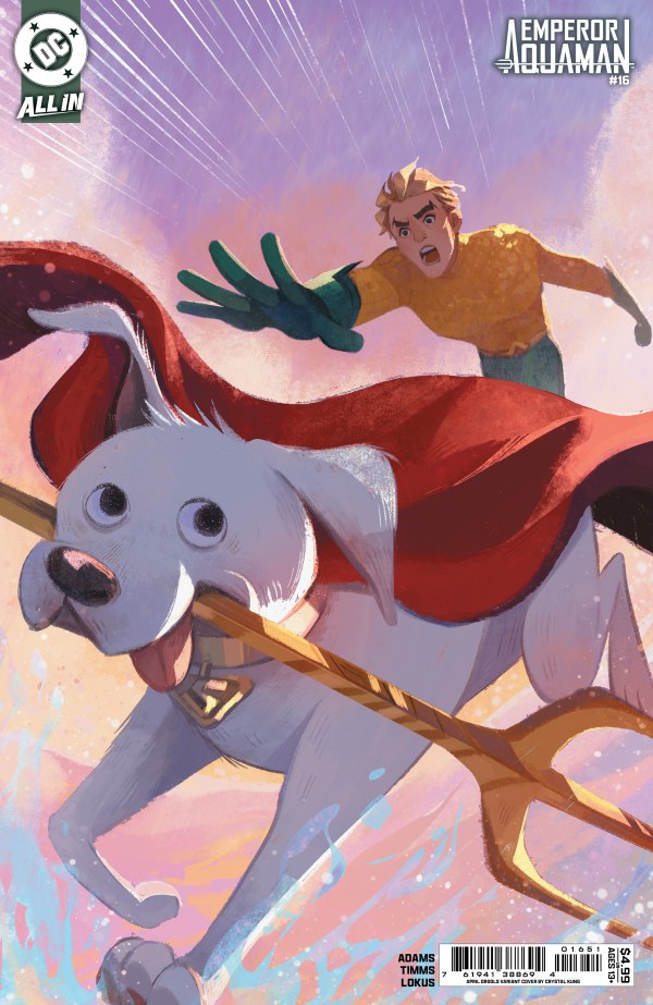 Emperor Aquaman #16 Cover E Crystal Kung April Drools Variant