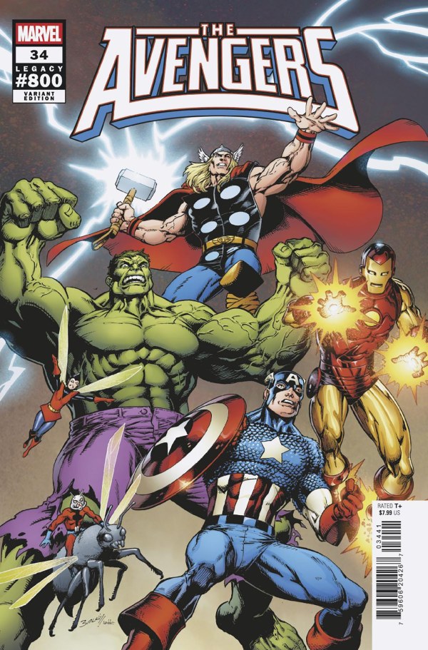 The Avengers #34 Mark Bagley Spoiler Variant