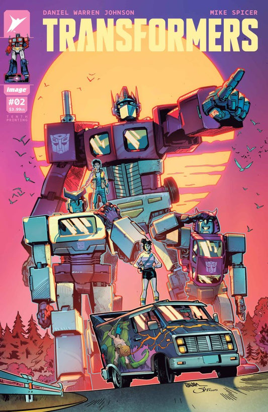 Transformers #2 10th Printing Enid Balám
