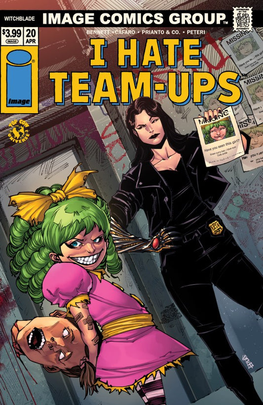 Witchblade #20 Cover D Giuseppe Cafaro I Hate Fairyland Team Up Variant