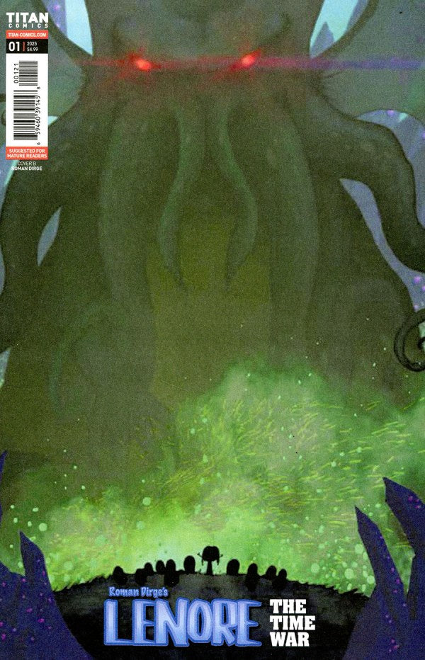 Lenore: The Time War #1 Cover B Roman Dirge Variant