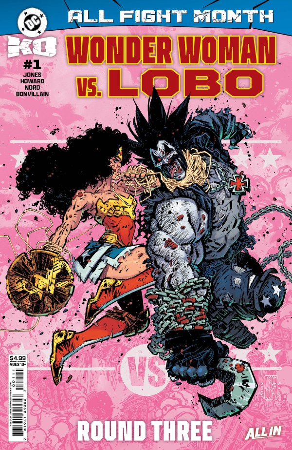 DC K.O.: Wonder Woman vs. Lobo #1 cvr A by Jorge Corona