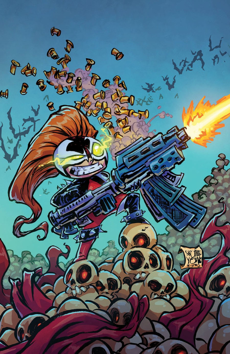 The Scorched #50 Cover C Skottie Young Connecting Variant