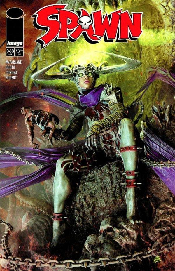 Spawn #363 cvr A by Björn Barends