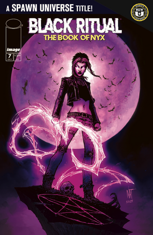 Black Ritual: The Book of Nyx #7 Cvr A by Nat Jones