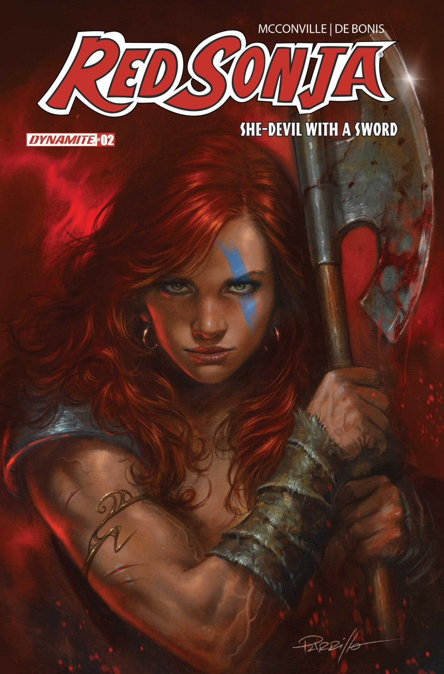 Red Sonja: She-Devil with a Sword #2 Cover C Joseph Michael Linsner Variant