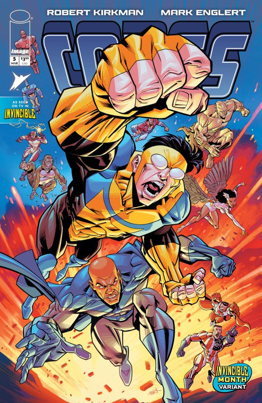 Capes #5 Cover F Mark Englert Invincible Team-Up Variant