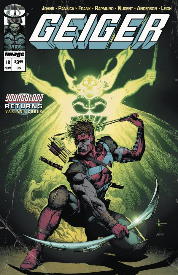 Geiger #18 Cover D Gary Frank Youngblood Team-Up Variant