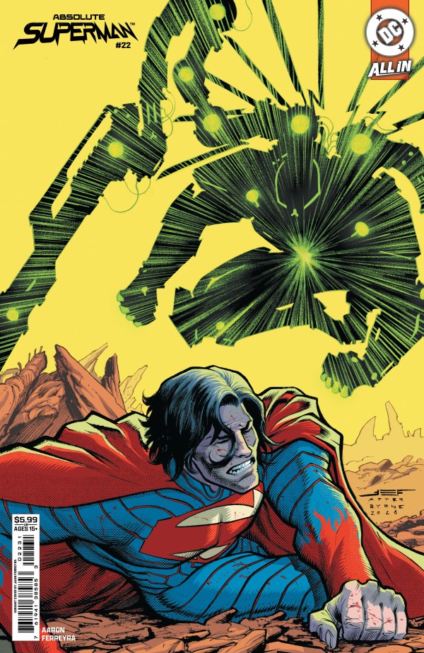 Absolute Superman #22 Cover C Juan Ferreyra Variant