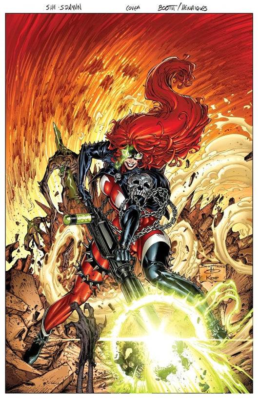 She-Spawn #1 Cover D Brett Booth Variant